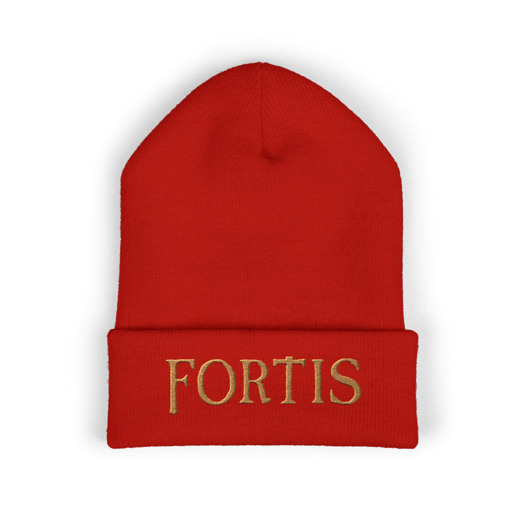 Fortis Embroidered Cuffed Beanie