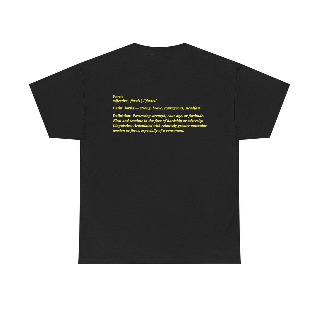 Fortis Definition T - Bold Latin-Inspired T-Shirt - Color Selection 2