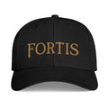FORTIS Gold Embroidered Baseball Hat