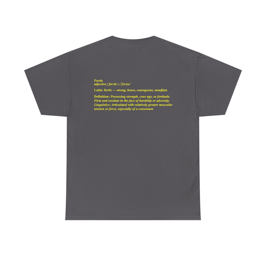 Fortis Definition T - Bold Latin-Inspired T-Shirt - Color Selection 2