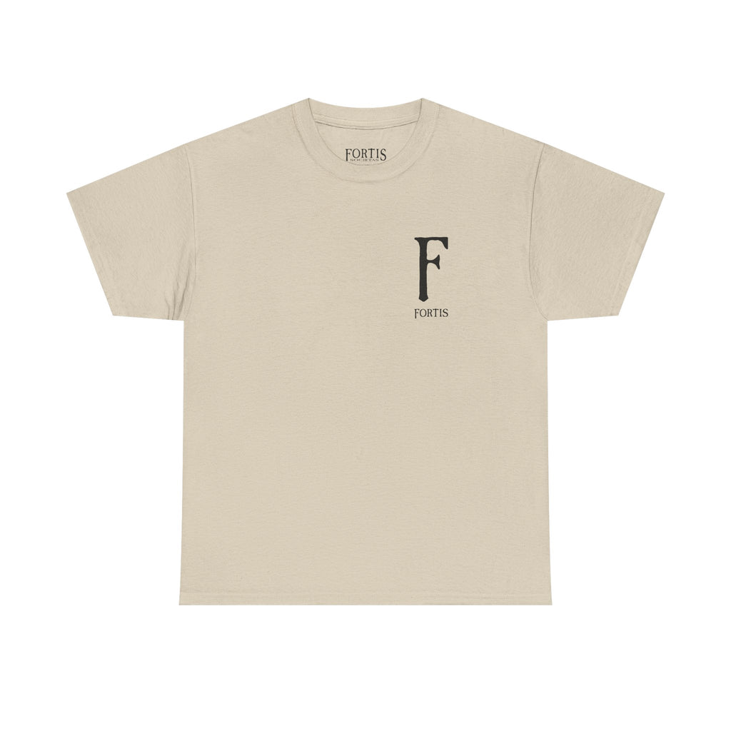 Fortis Societas T - Latin Logo "F" T-Shirt Selection 1