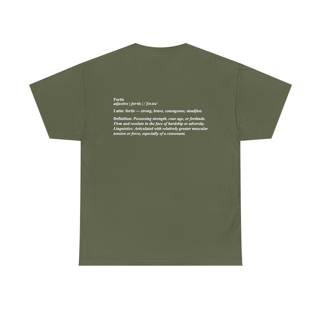 Fortis Definition T - Bold Latin-Inspired T-Shirt - Color Selection 2