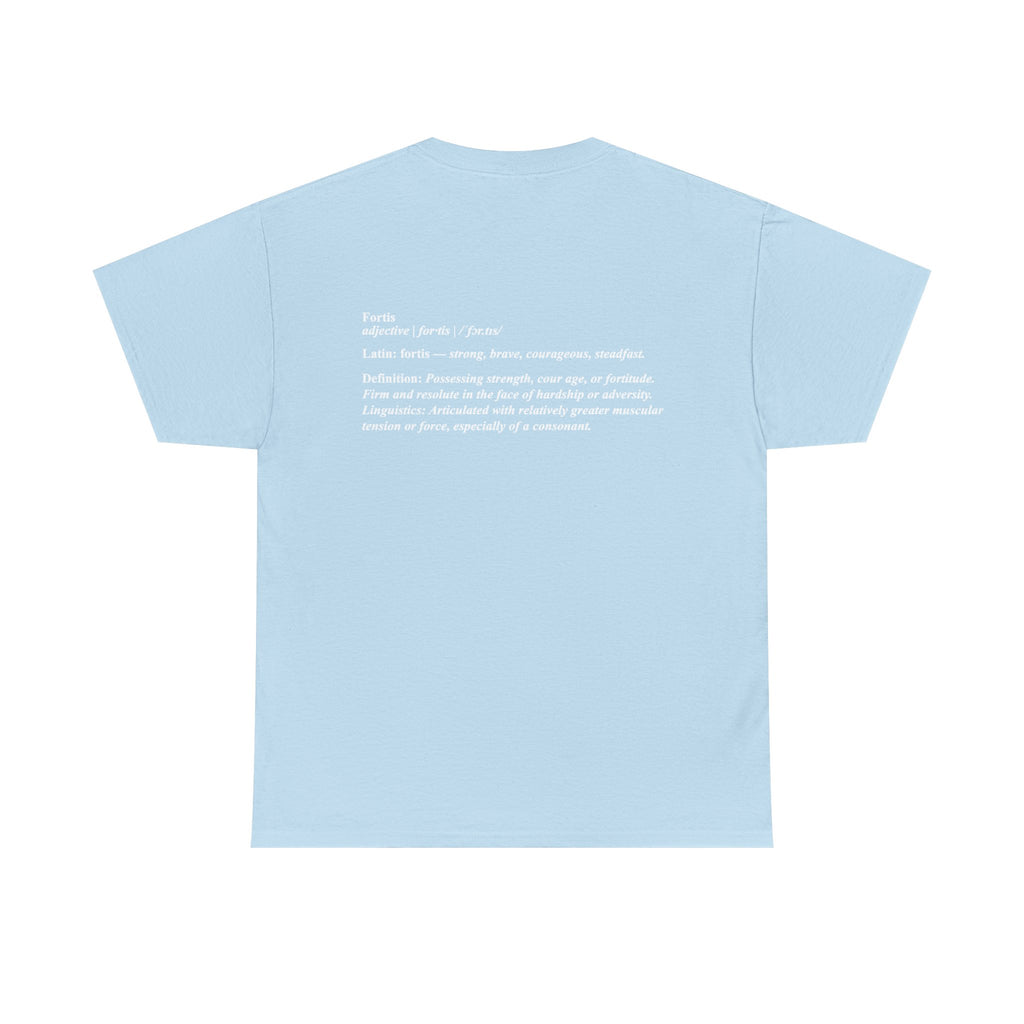 Fortis Definition T - Bold Latin-Inspired T-Shirt - Color Selection 2