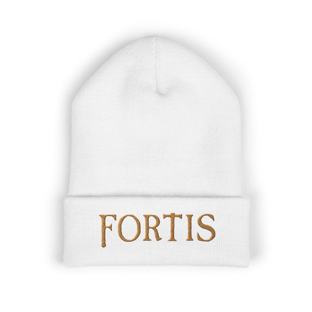 Fortis Embroidered Cuffed Beanie