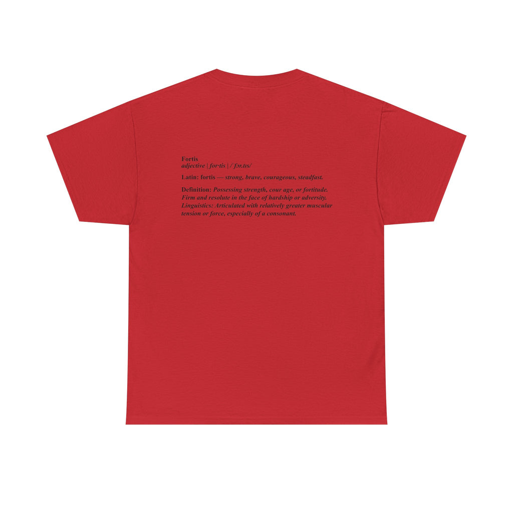 Fortis Definition T - Bold Latin-Inspired T-Shirt - Color Selection 2