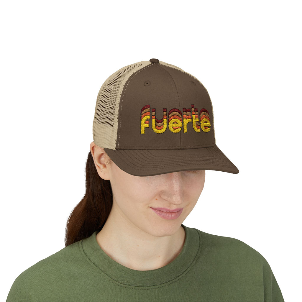 FUERTE Retro Trucker Style Snapback