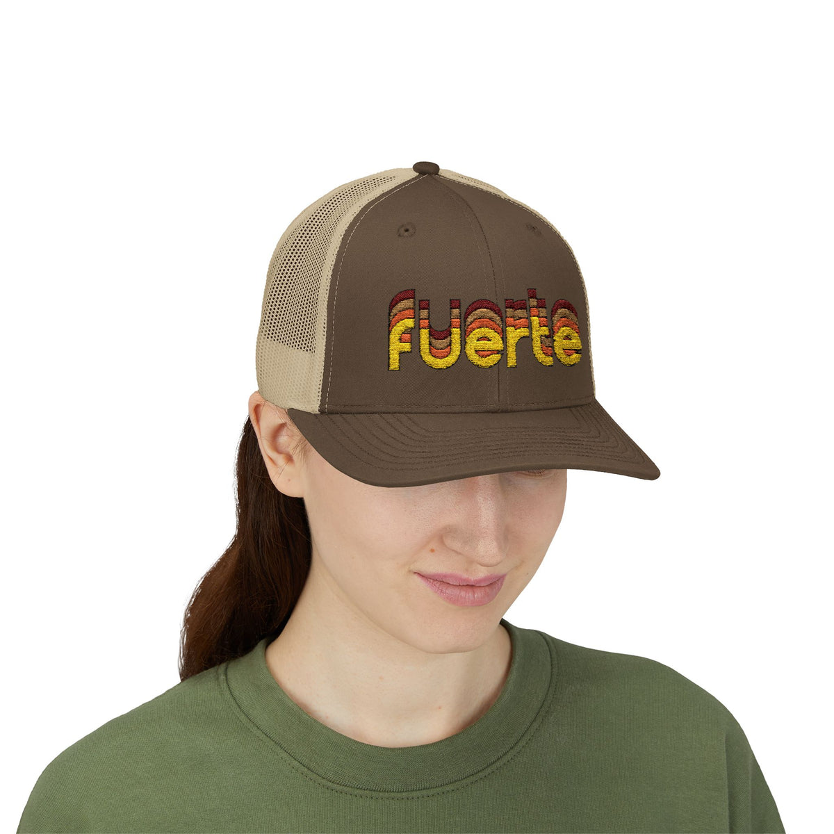 FUERTE Retro Trucker Style Snapback
