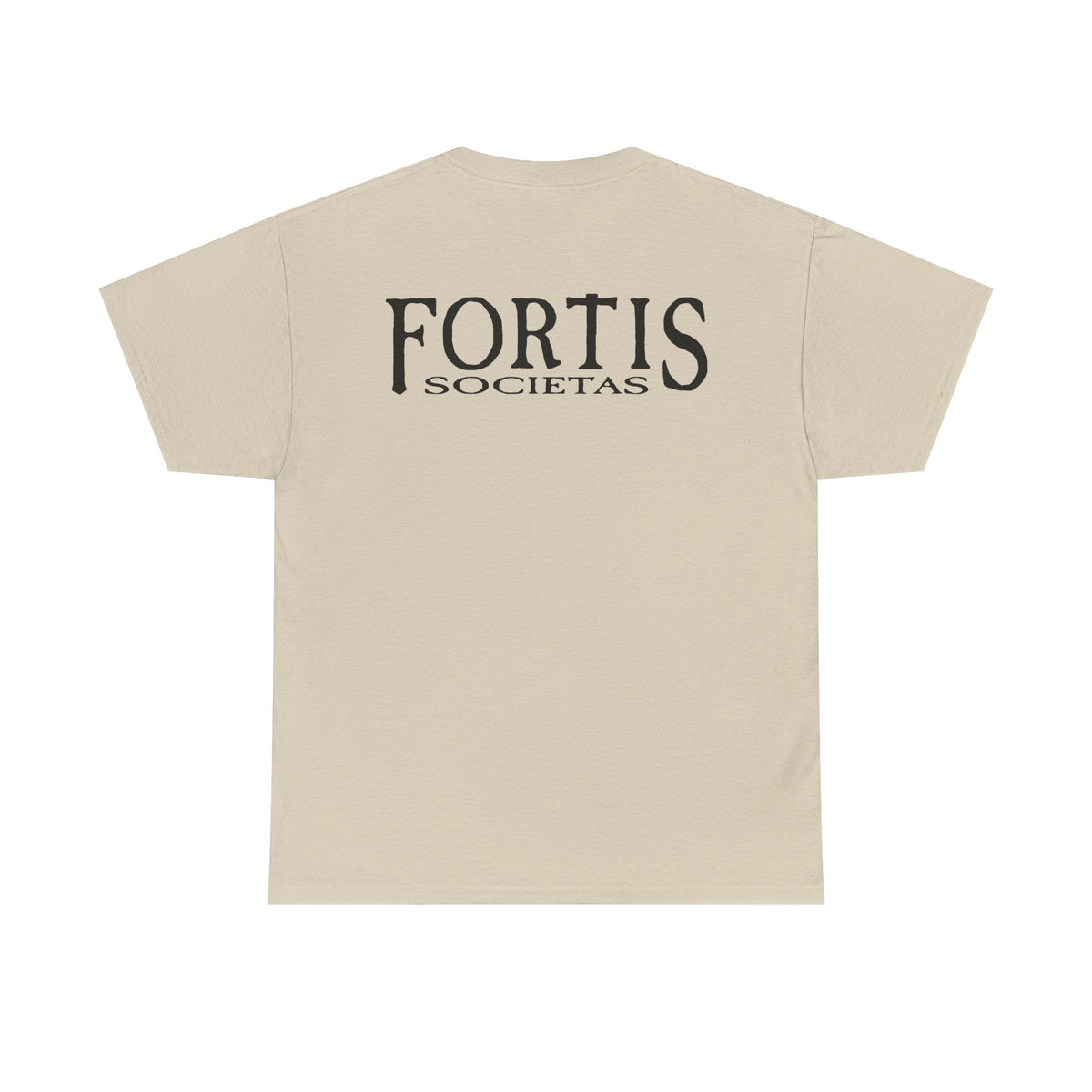 Fortis Societas T - Latin Logo "F" T-Shirt Selection 1
