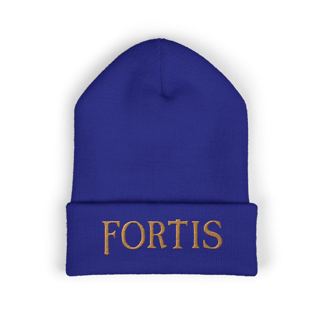 Fortis Embroidered Cuffed Beanie