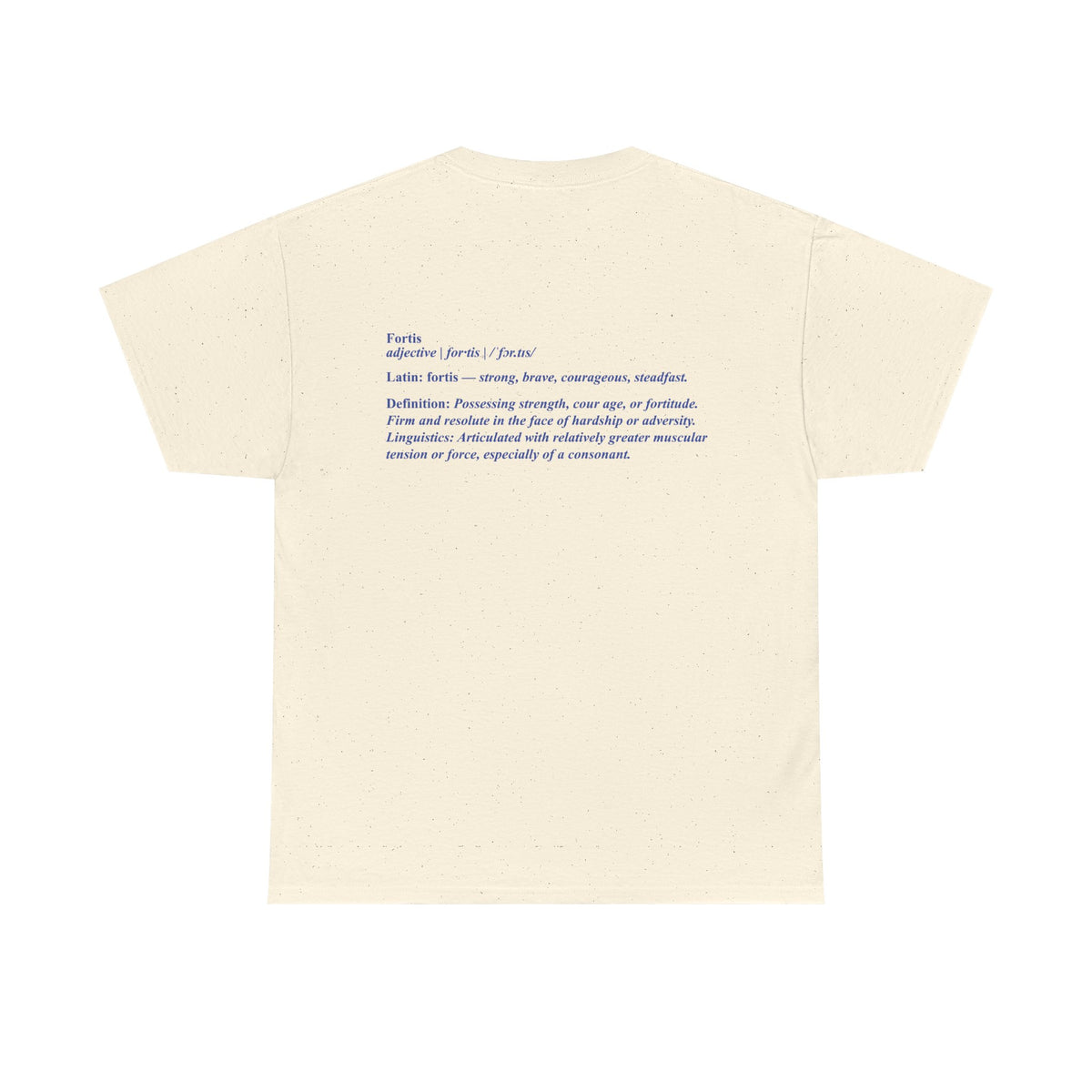 Fortis Definition T - Bold Latin-Inspired T-Shirt - Color Selection 2