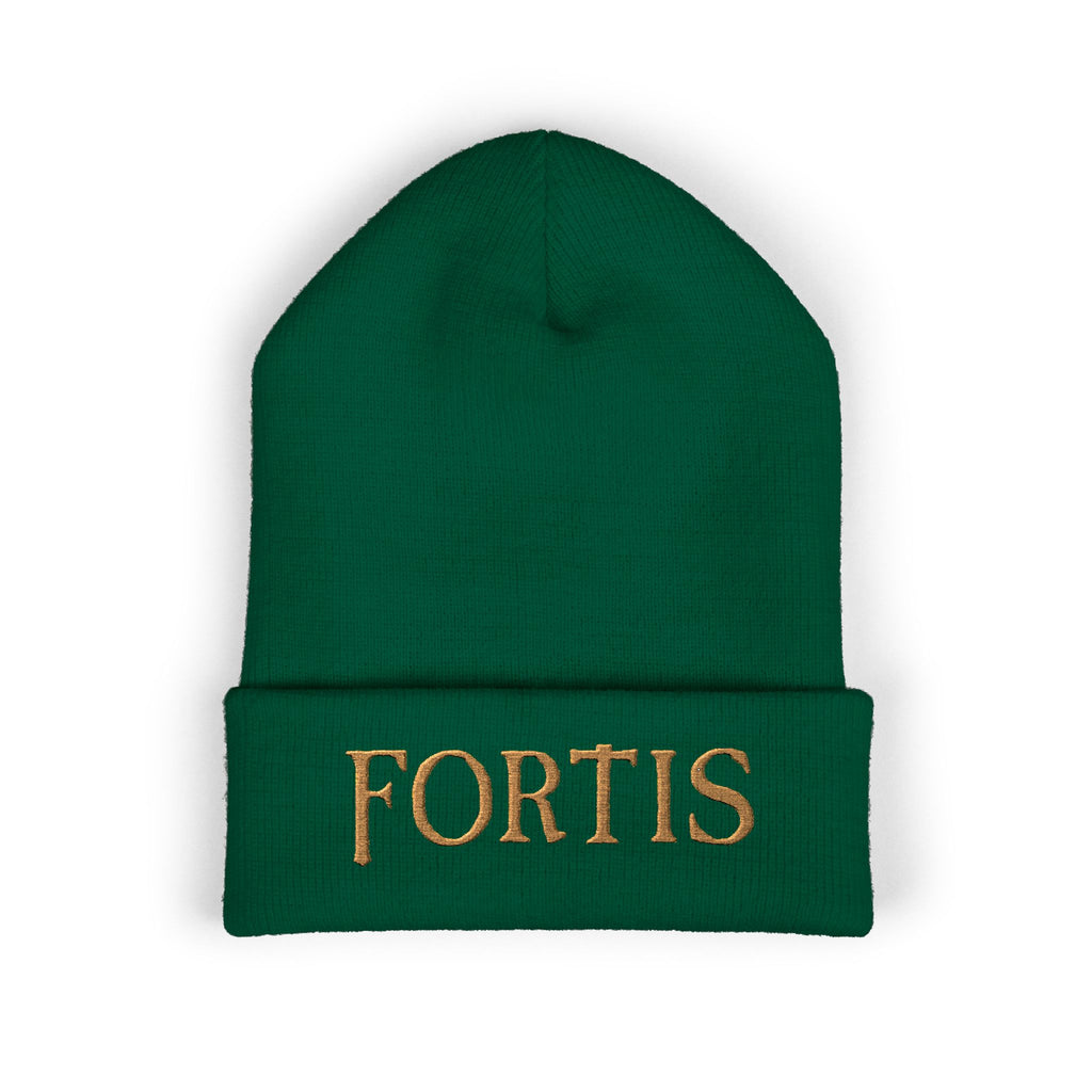 Fortis Embroidered Cuffed Beanie