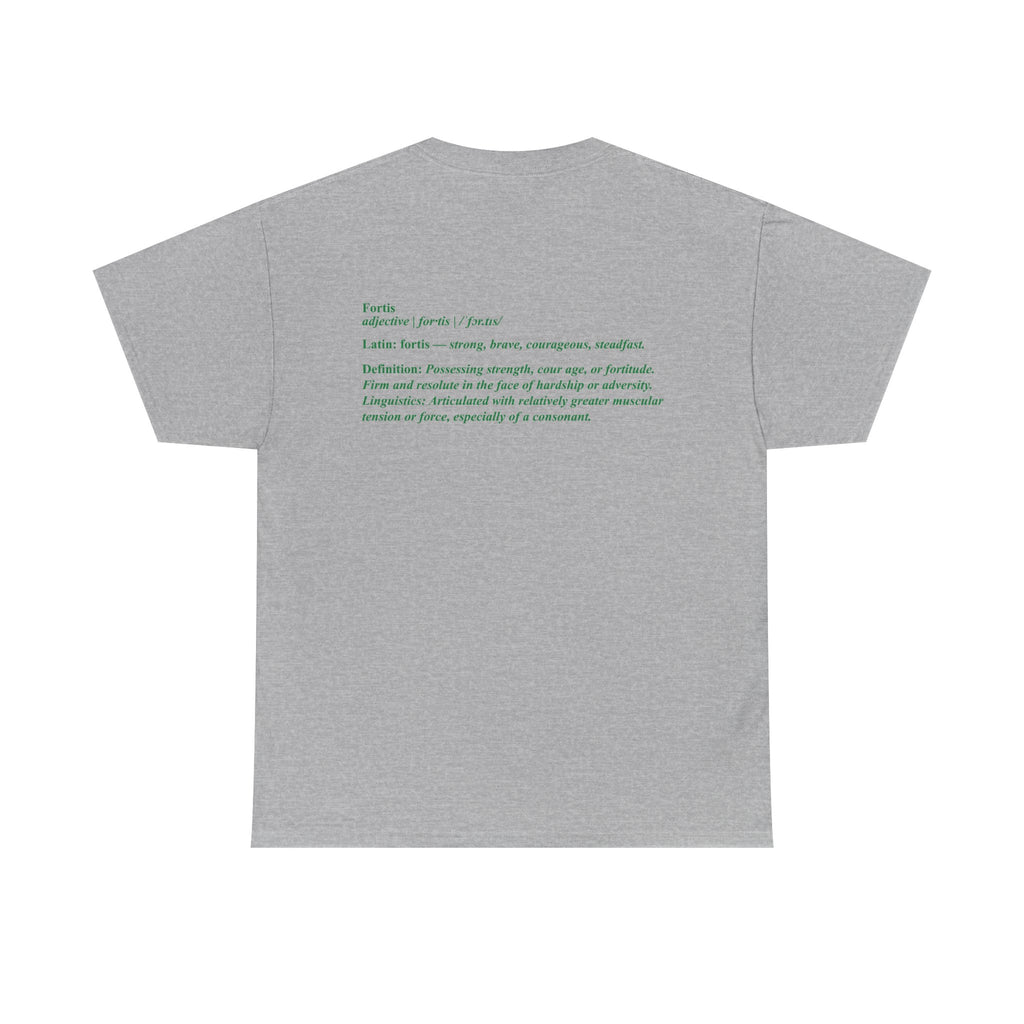 Fortis Definition T - Bold Latin-Inspired T-Shirt - Color Selection 2