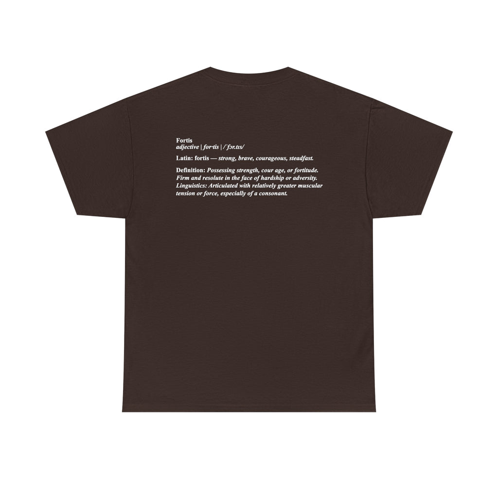 Fortis Definition T - Bold Latin-Inspired T-Shirt - Color Selection 2