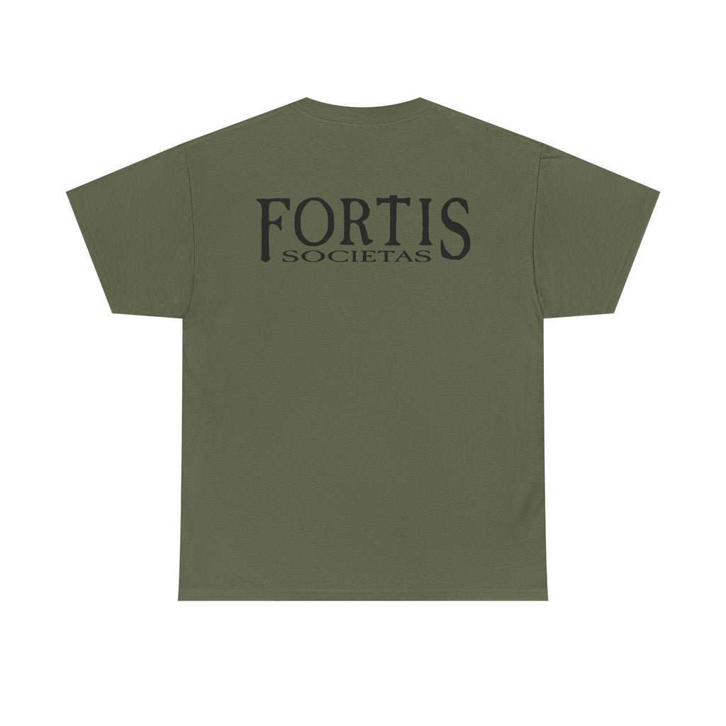 Fortis Societas T - Latin Logo "F" T-Shirt Selection 1