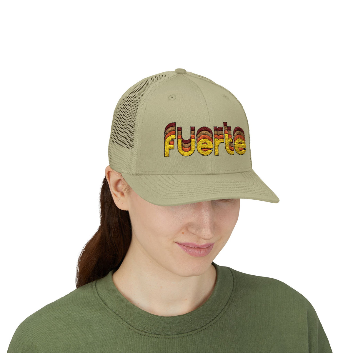 FUERTE Retro Trucker Style Snapback