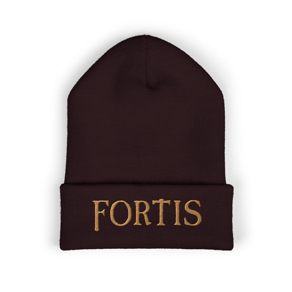 Fortis Embroidered Cuffed Beanie