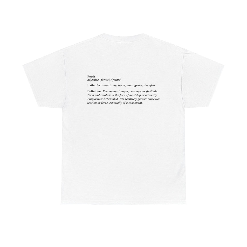 Fortis Definition T - Bold Latin-Inspired T-Shirt - Color Selection 2