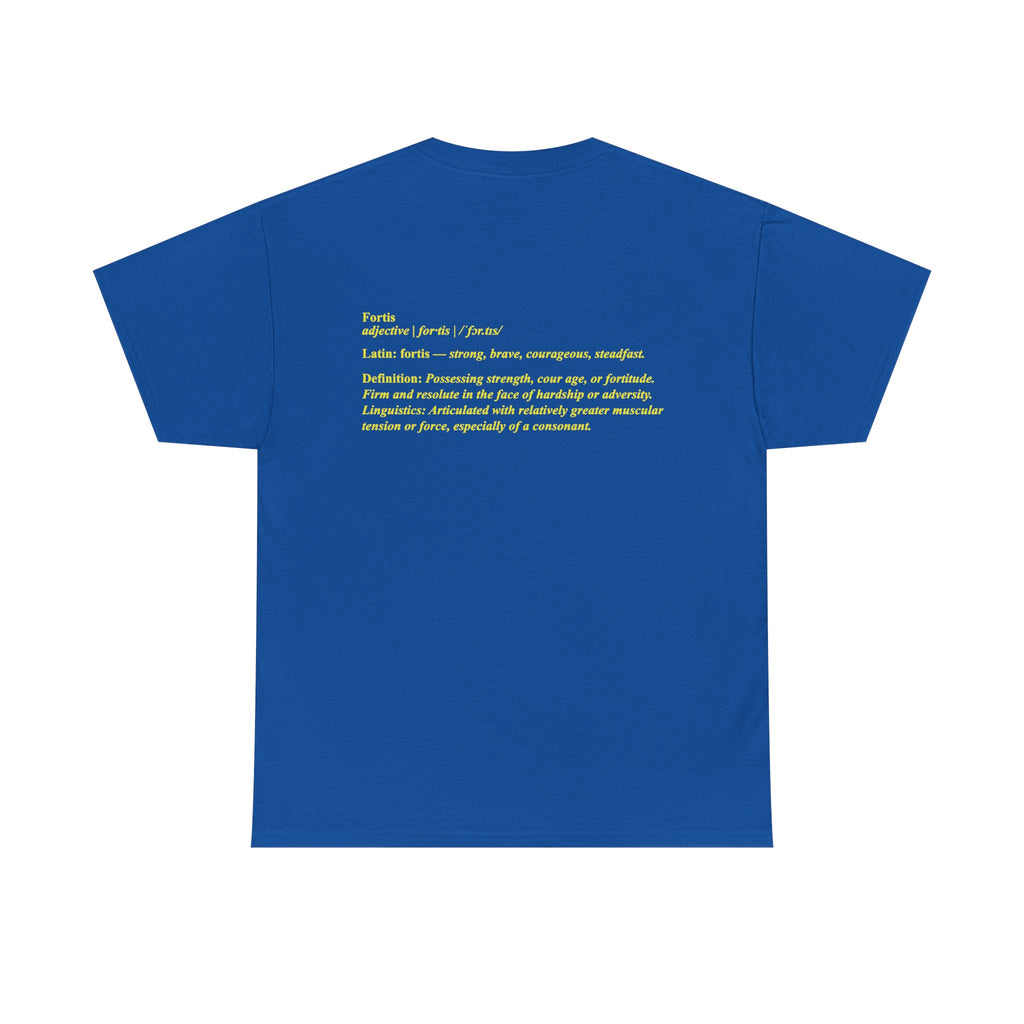 Fortis Definition T - Bold Latin-Inspired T-Shirt - Color Selection 2