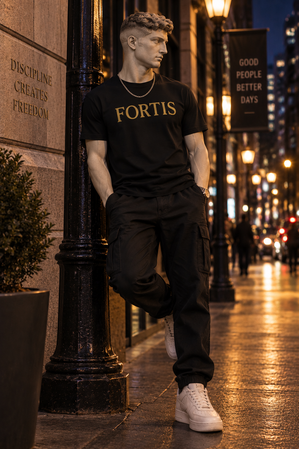 Fortis Definition T - Bold Latin-Inspired T-Shirt - Color Selection 2