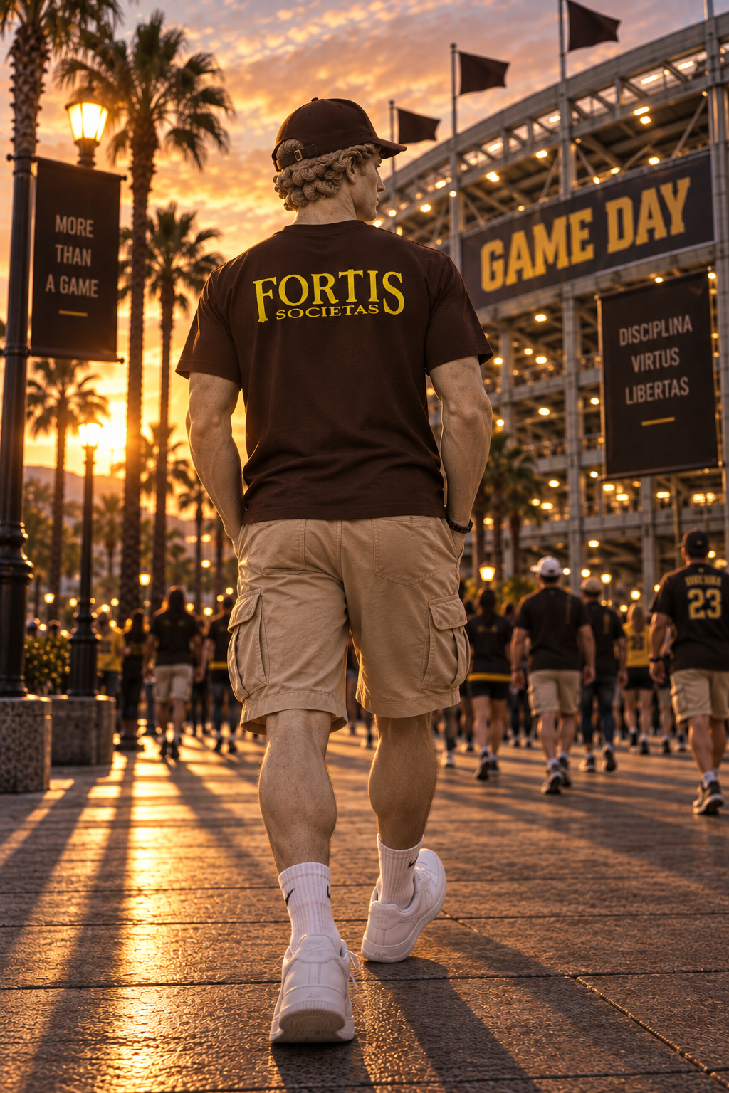 Fortis Societas T - Latin Logo "F" T-Shirt Selection 1