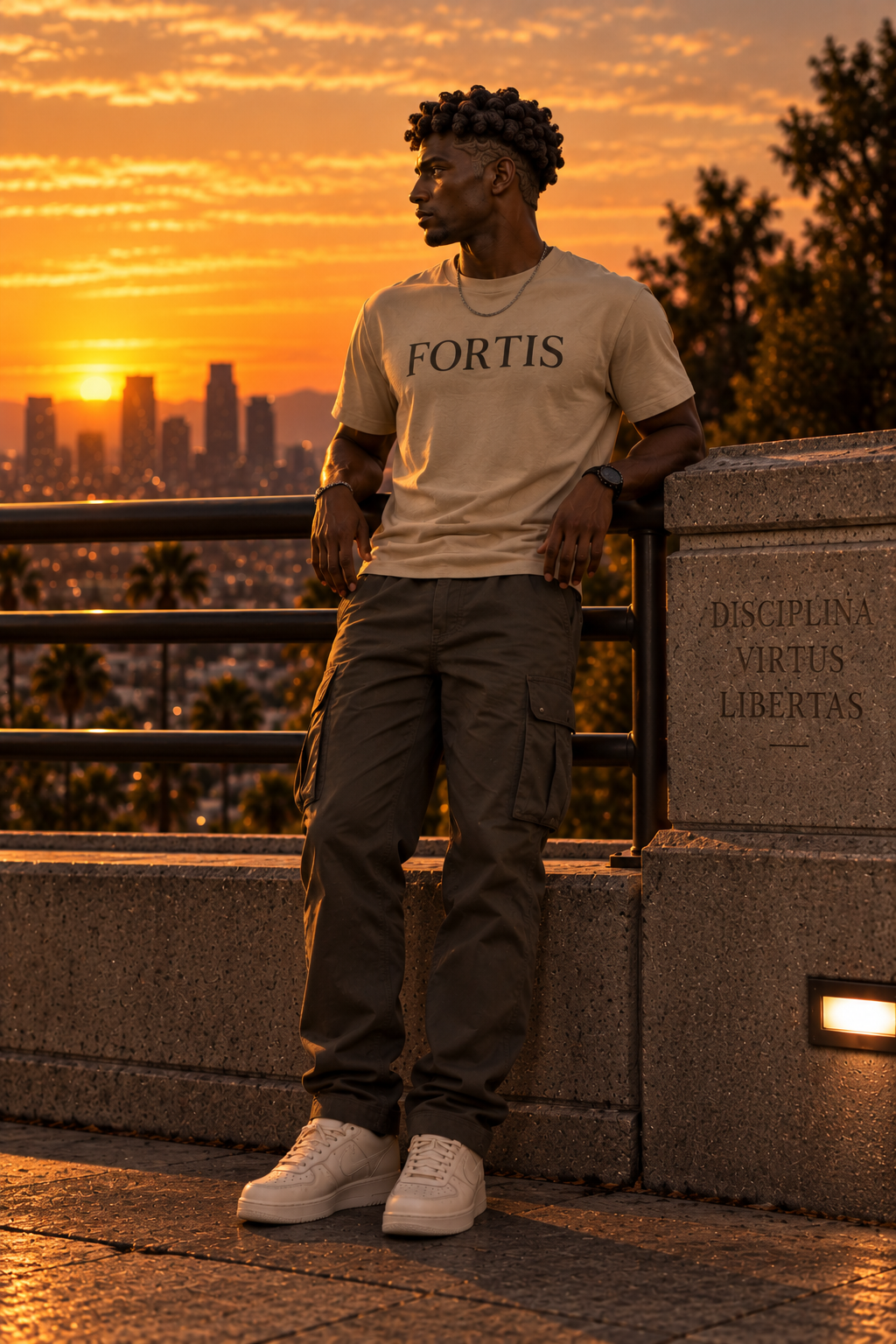 Fortis Definition T - Bold Latin-Inspired T-Shirt - Color Selection 1