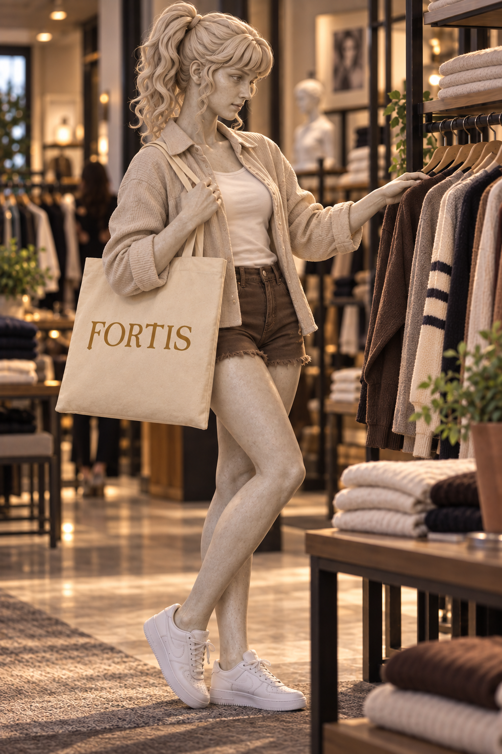 Fortis Canvas Tote Bag