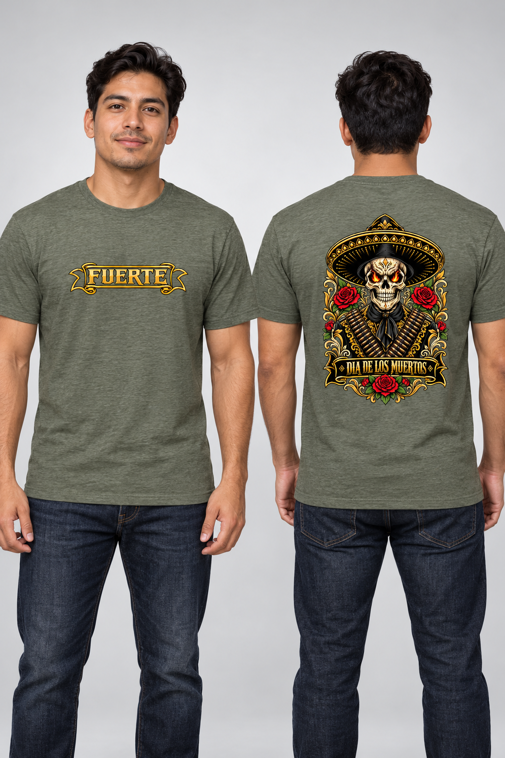 FUERTE Dia de Los Muerto's Bandito's Tee