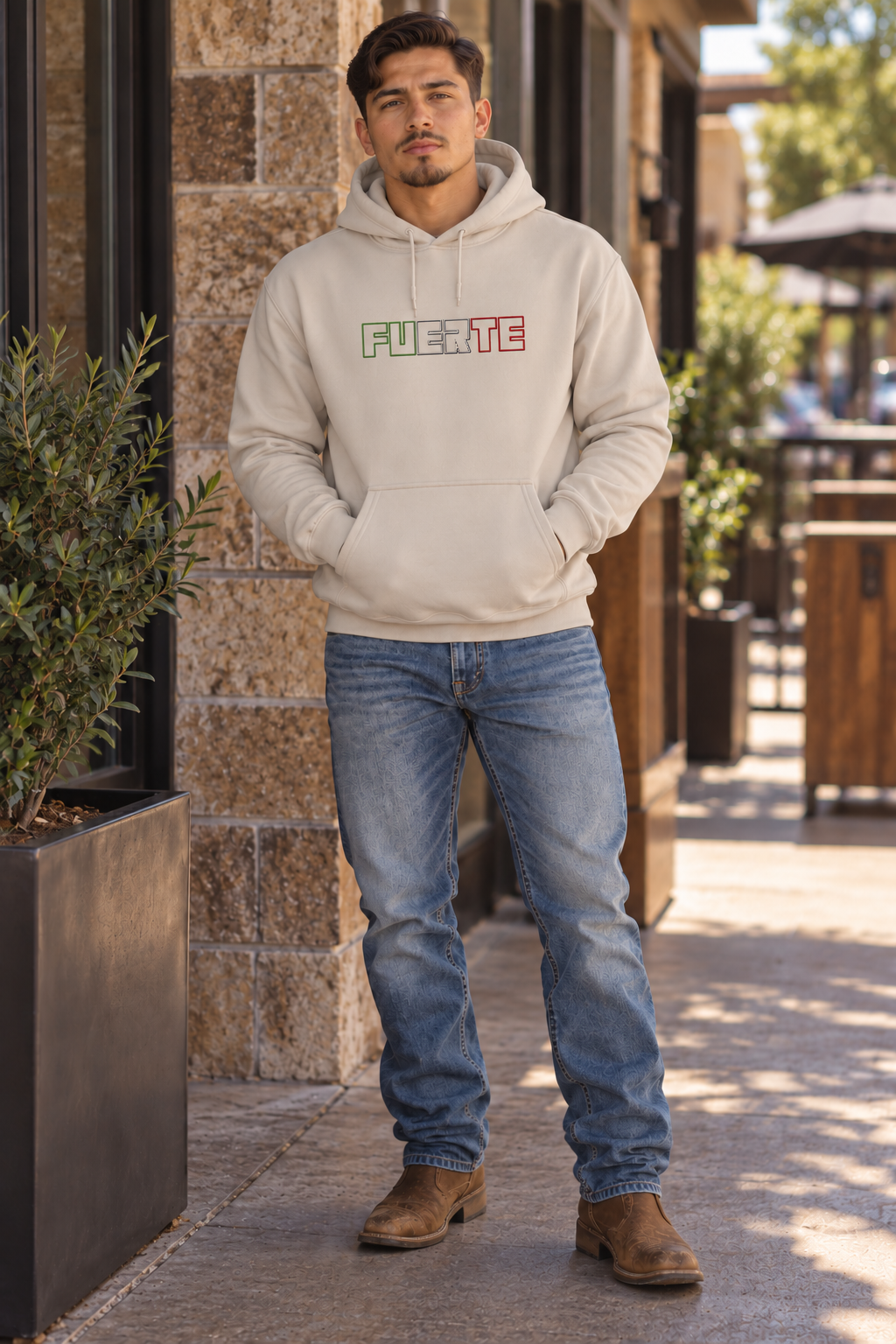 FUERTE Heritage Outline Hoodie