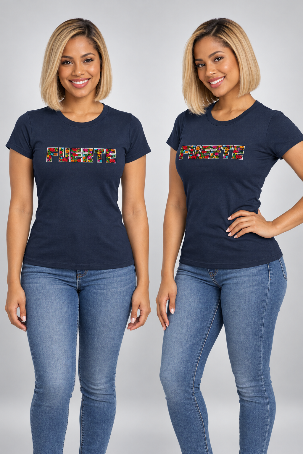 FUERTE Womens Flower Tee